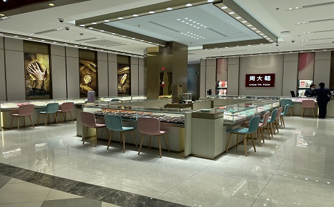 周大福珠寶展柜定制